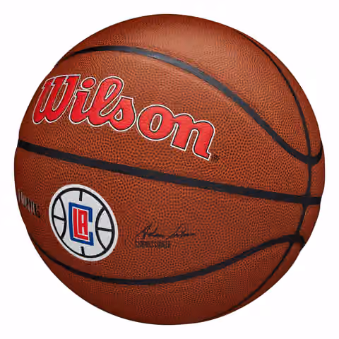 Los Angeles Clippers Wilson Team Alliance NBA Basketball (Size 7) view 4