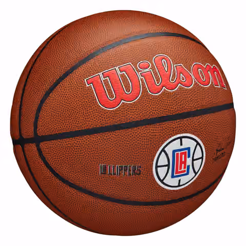 Los Angeles Clippers Wilson Team Alliance NBA Basketball (Size 7) view 3