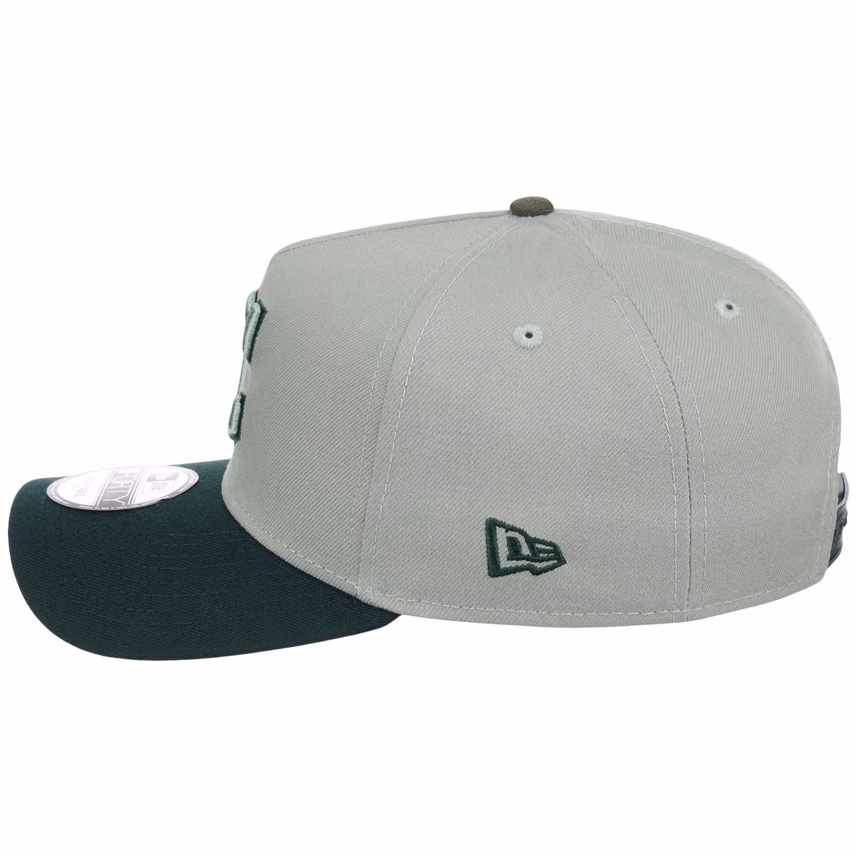 Cleveland Guardians MLB Everest x Dark Green FASHION CORE New Era 9FORTY A-Frame detail view
