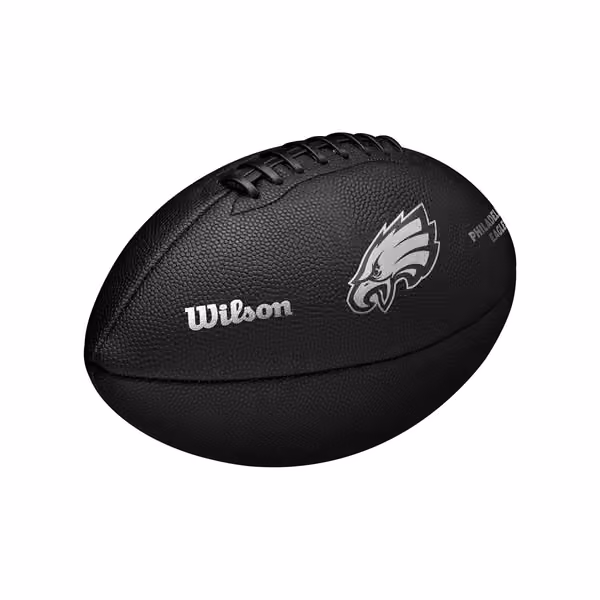 Philadelphia Eagles Wilson Metallic Premiere Full Size NFL Football view 5