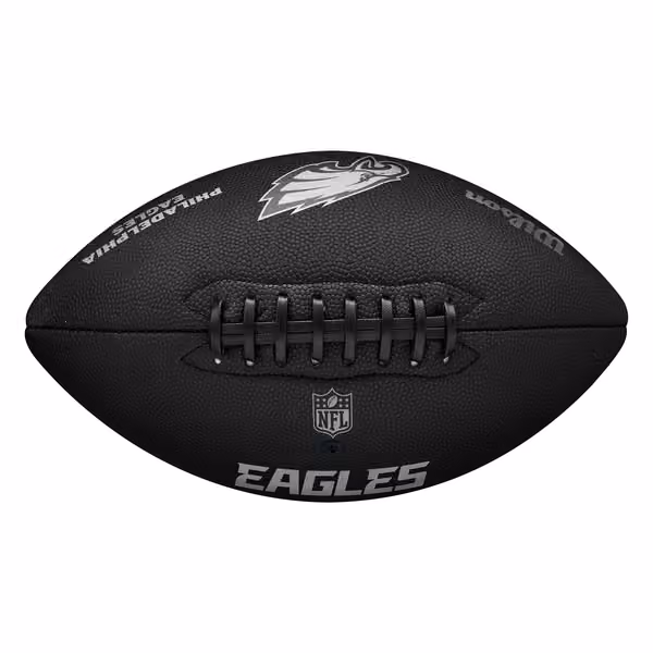 Philadelphia Eagles Wilson Metallic Premiere Full Size NFL Football view 3