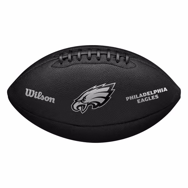 Philadelphia Eagles Wilson Metallic Premiere Full Size NFL Football view 1