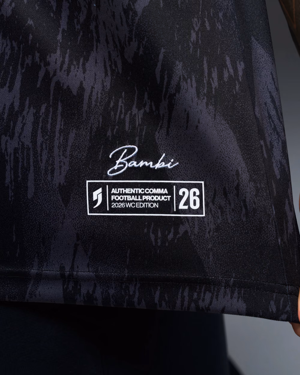 Jersevo Custom Personalized Bambi Heritage Jersey (2026WC Edition) detail view 6