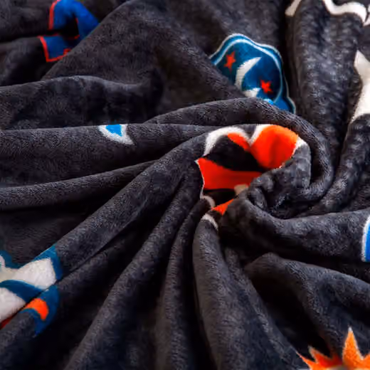NFL All Teams Wellsoft Throw Blanket Black view 3