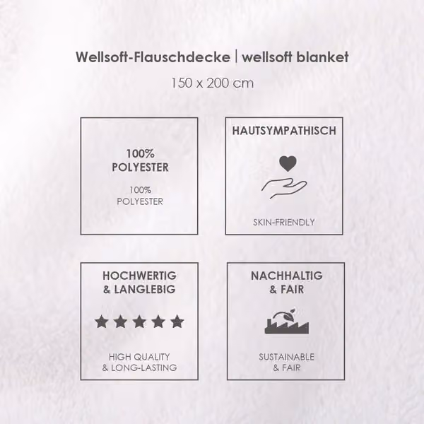 NFL All Teams Wellsoft Throw Blanket Black view 6