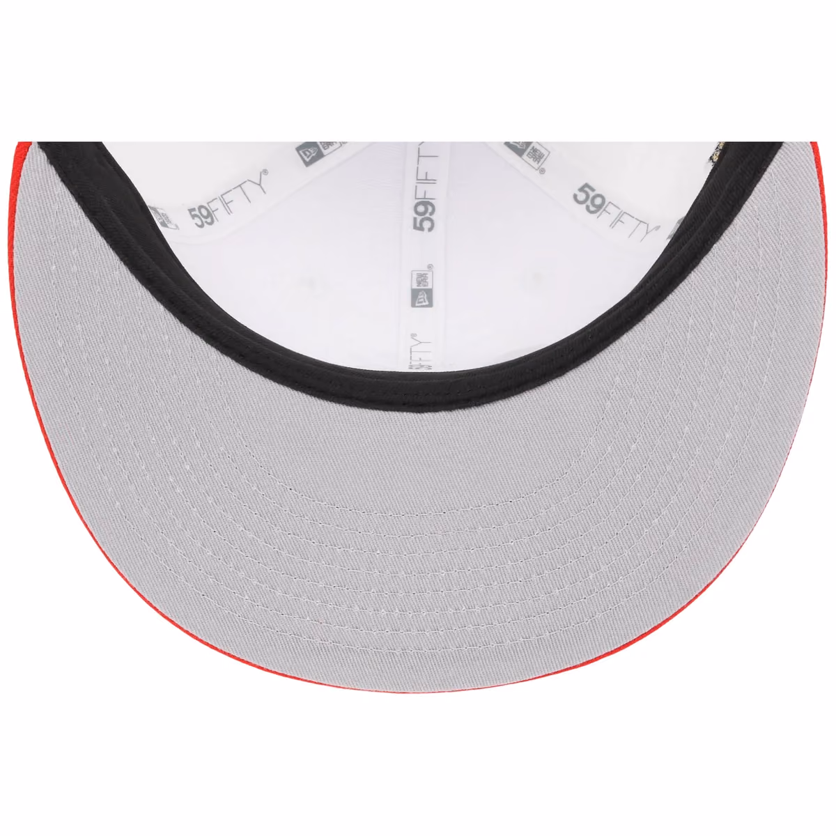 New York Yankees 'Concrete Roses' New Era 59FIFTY (White/Red) back view
