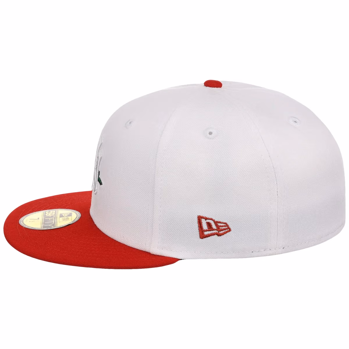 New York Yankees 'Concrete Roses' New Era 59FIFTY (White/Red) detail view