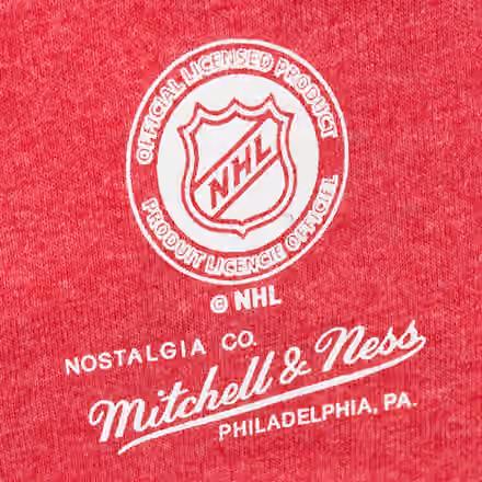 New York Rangers Stateside Pastel Mitchell & Ness NHL T-Shirt Red view 4