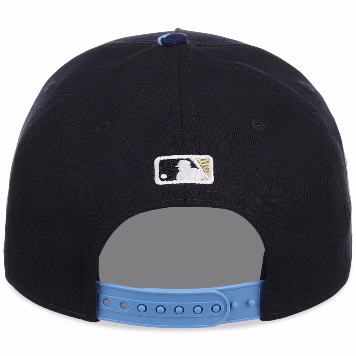 Los Angeles Dodgers Pacific Canvas New Era 9FORTY (Navy/Floral) detail view