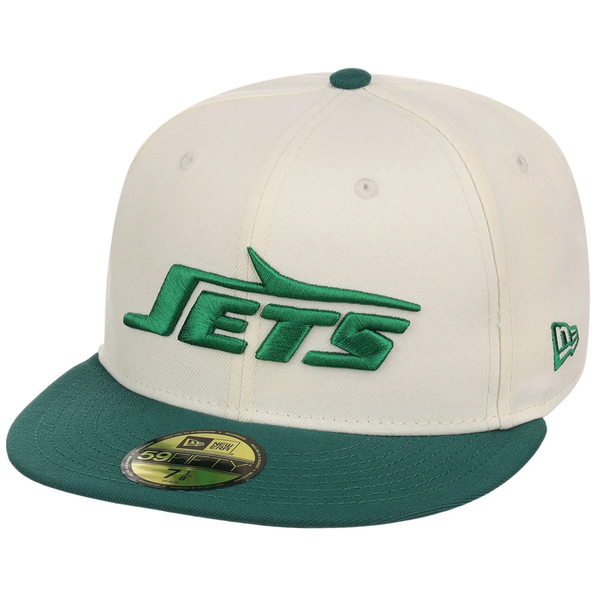 New York Jets NFL Chrome OTC New Era 59FIFTY detail view