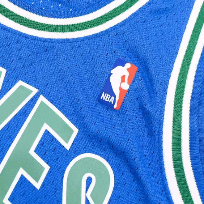 Kevin Garnett #21 Minnesota Timberwolves 1995-96 Swingman NBA Jersey Blue view 4