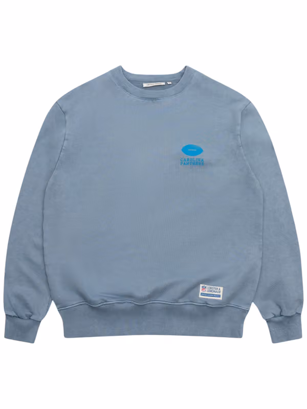 Carolina Panthers L&L '96 Classics NFL Crewneck Sweater Blue view 2