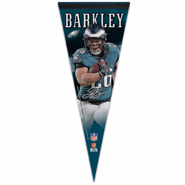 Saquon Barkley Philadelphia Eagles Player Premium WinCraft NFL Pennant view 1