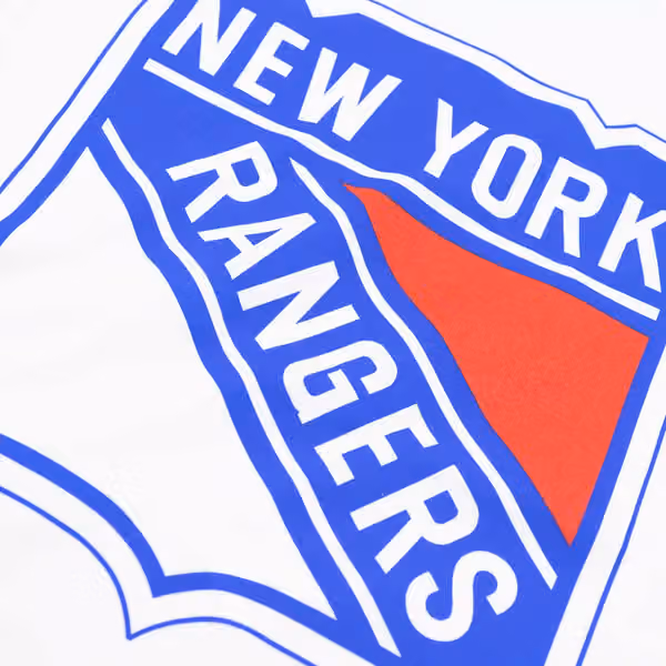 New York Rangers Primary Logo NHL T-Shirt White view 3