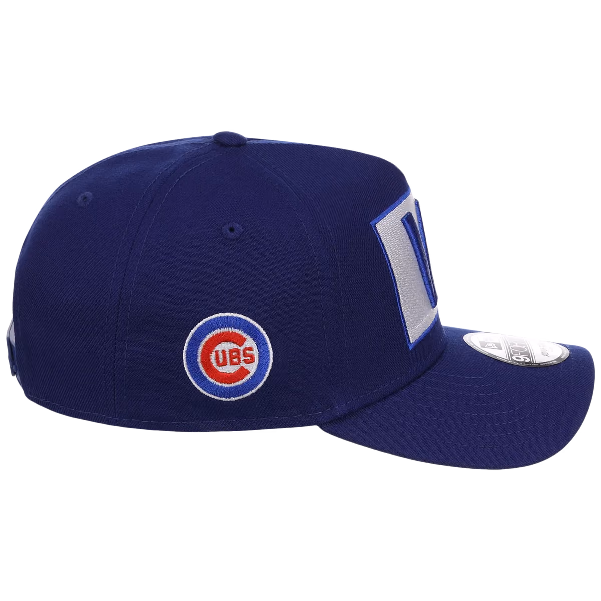 Chicago Cubs Northside Chicago Crown the City New Era 9FORTY A-Frame 'Fly the W' detail view