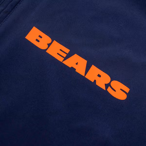 Chicago Bears 2024 NFL Sideline Nike Lightweight Coach Jacket Navy view 4