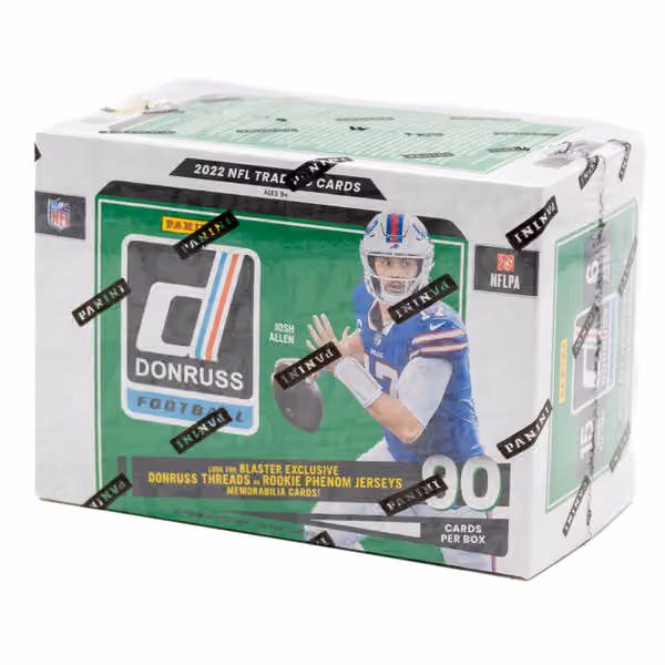 2022 Panini Donruss NFL Football Blaster Box view 2