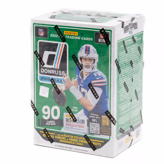 2022 Panini Donruss NFL Football Blaster Box view 1