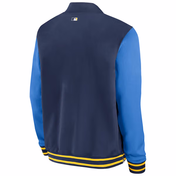 Minnesota Twins 2024 City Connect MLB Authentic Nike Bomber Jacket view 3