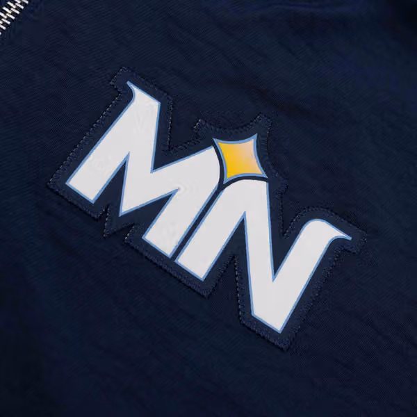 Minnesota Twins 2024 City Connect MLB Authentic Nike Bomber Jacket view 4