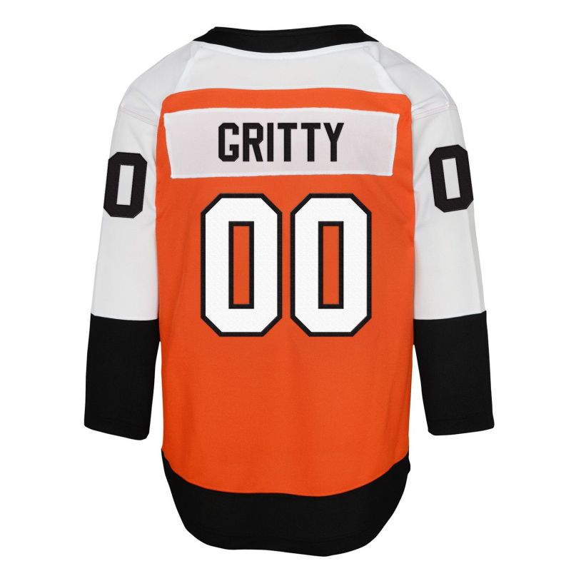 Gritty #00 Mascot Philadelphia Flyers Premier NHL Jersey Orange (YOUTH) view 3
