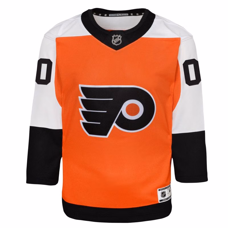 Gritty #00 Mascot Philadelphia Flyers Premier NHL Jersey Orange (YOUTH) view 2