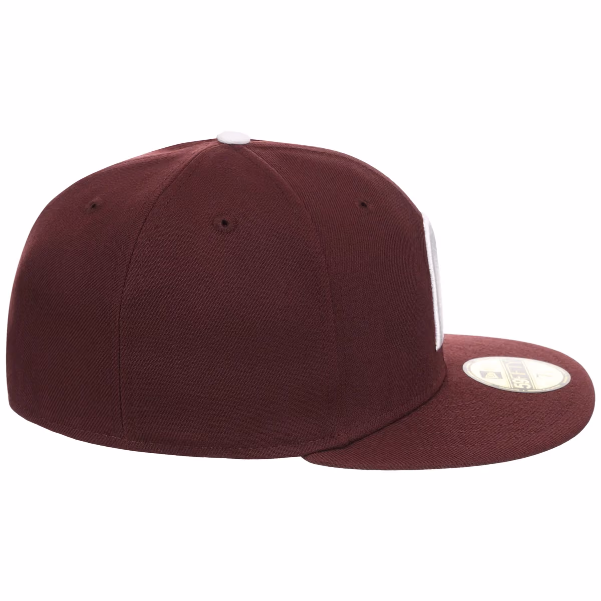 Philadelphia Phillies MLB Cooperstown Authentic Collection New Era 59FIFTY (Maroon/Maroon) detail view