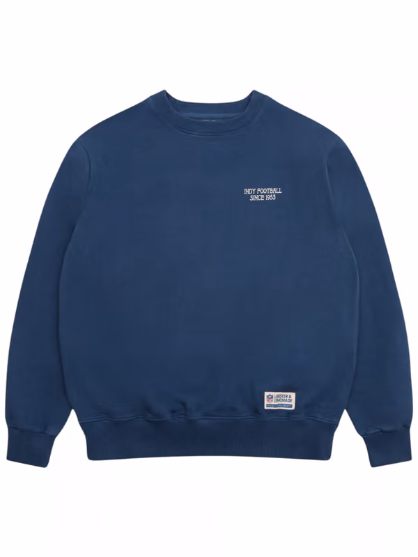 Indianapolis Colts L&L '96 Classics NFL Crew Sweater Blue view 2