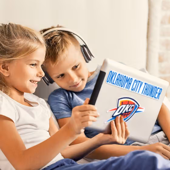 Oklahoma City Thunder Multi-Use NBA Decals Set (3 Pcs.) view 2
