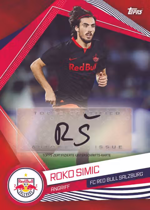 2023/24 Topps Red Bull Salzburg Official Fan-Set Hanger Box view 4