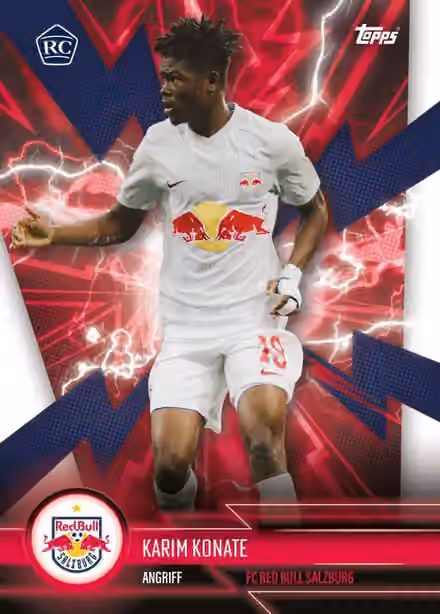2023/24 Topps Red Bull Salzburg Official Fan-Set Hanger Box view 2