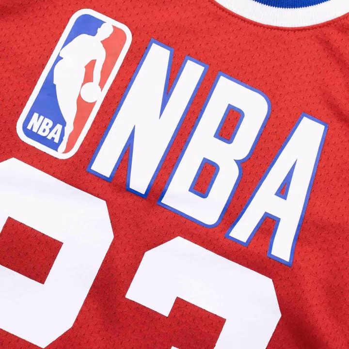 Michael Jordan #23 Chicago Bulls 1989 All-Star Game Mitchell & Ness Authentic NBA Jersey Red view 5