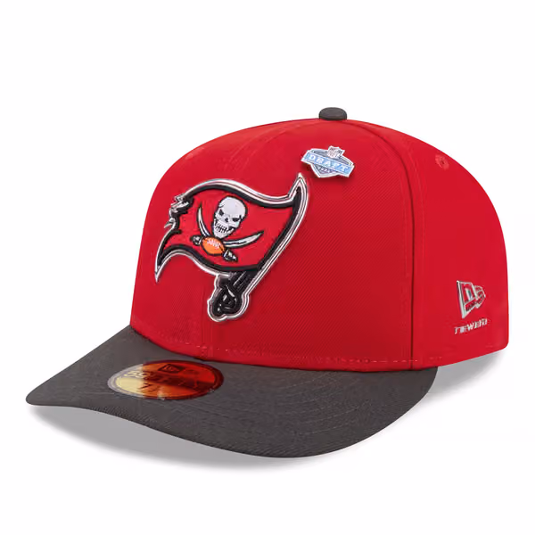 Tampa Bay Buccaneers 2026 NFL Draft Pre-Curved 59FIFTY Fitted Cap product photo