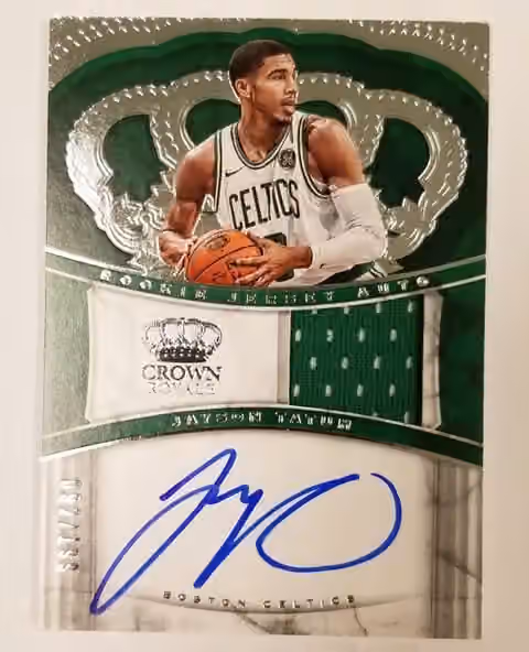 2017/18 Panini Crown Royale Basketball Hobby Box NBA view 2