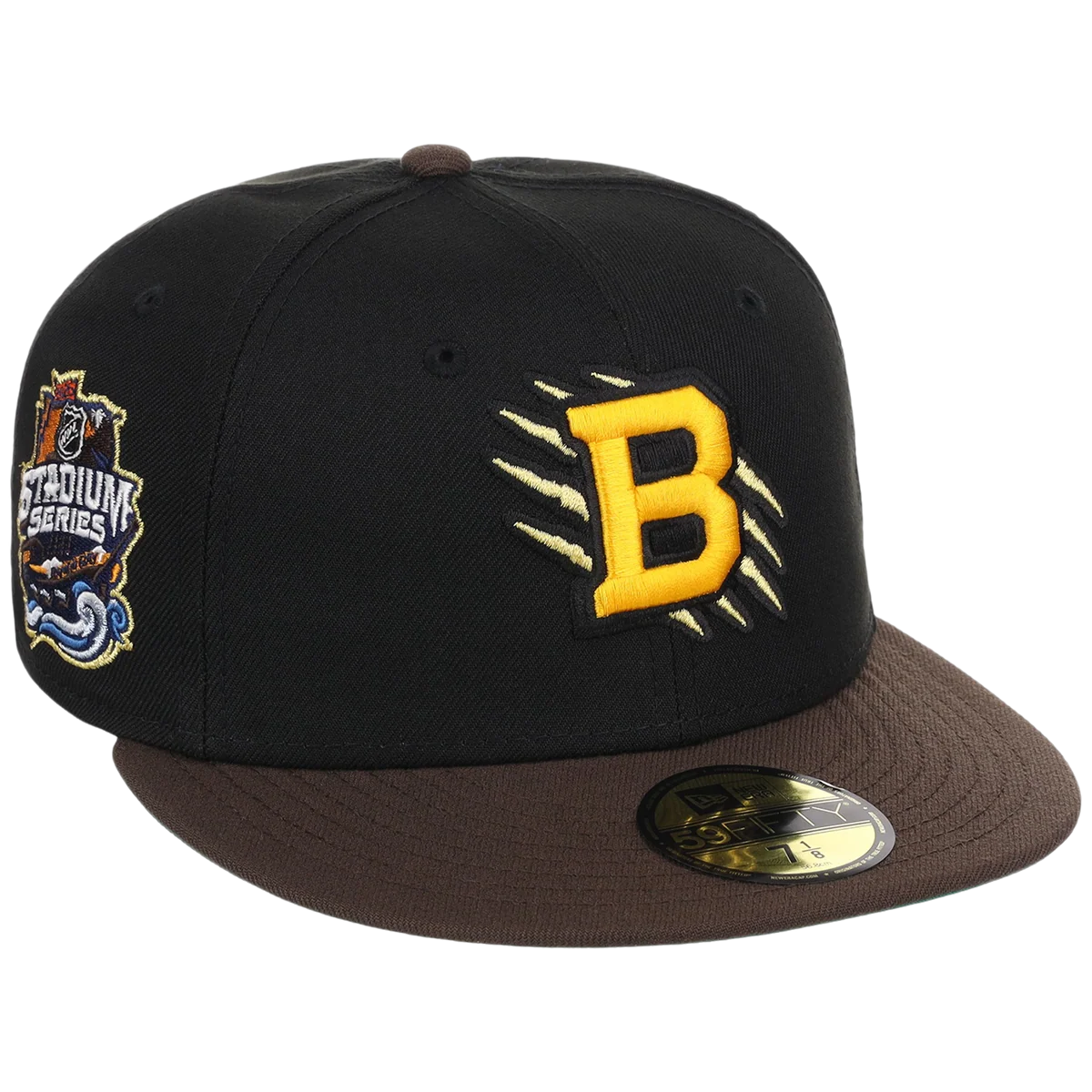 Boston Bruins NHL Stadium Series New Era 59FIFTY front view