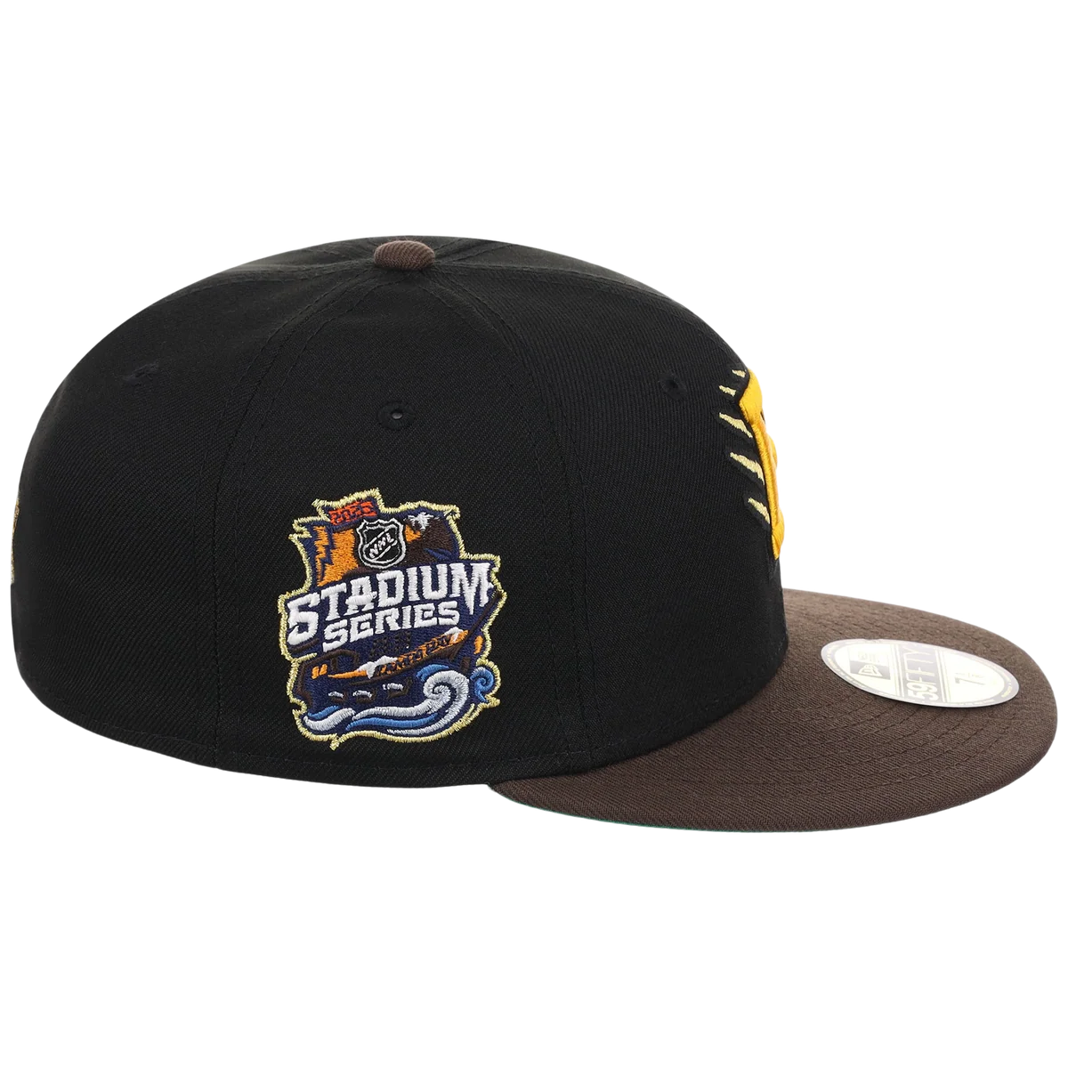 Boston Bruins NHL Stadium Series New Era 59FIFTY detail view