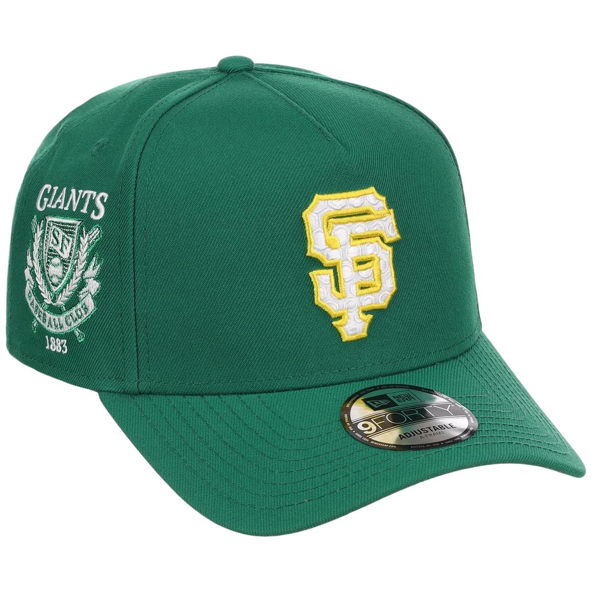 San Francisco Giants MLB Augusta Bloom New Era 9FORTY w/ Golf Pin front view
