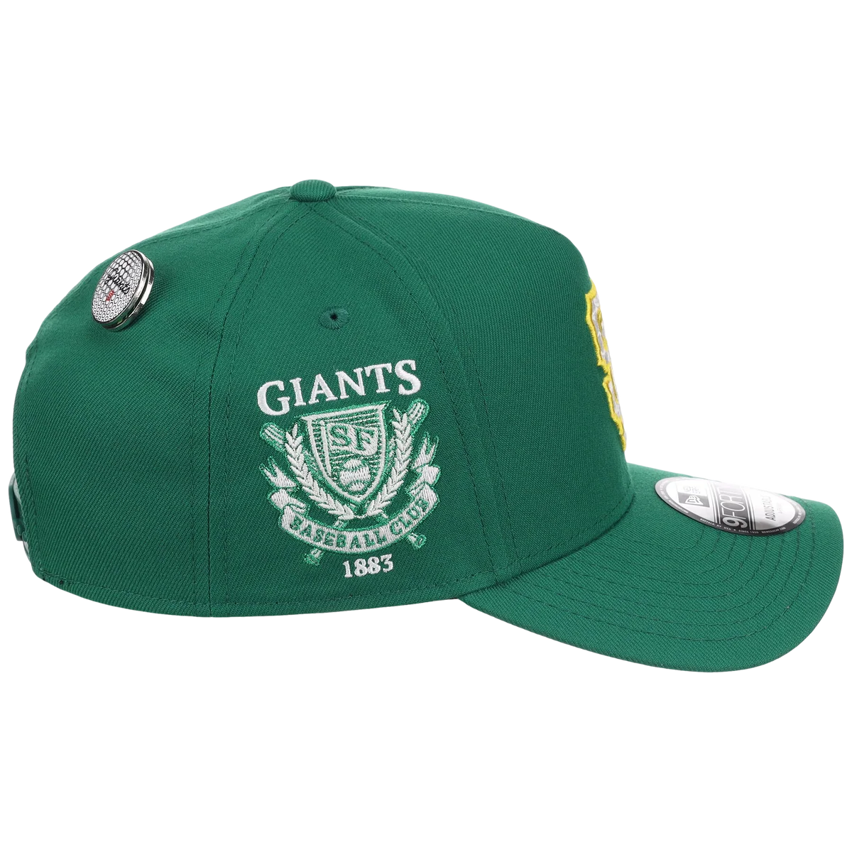 San Francisco Giants MLB Augusta Bloom New Era 9FORTY w/ Golf Pin detail view