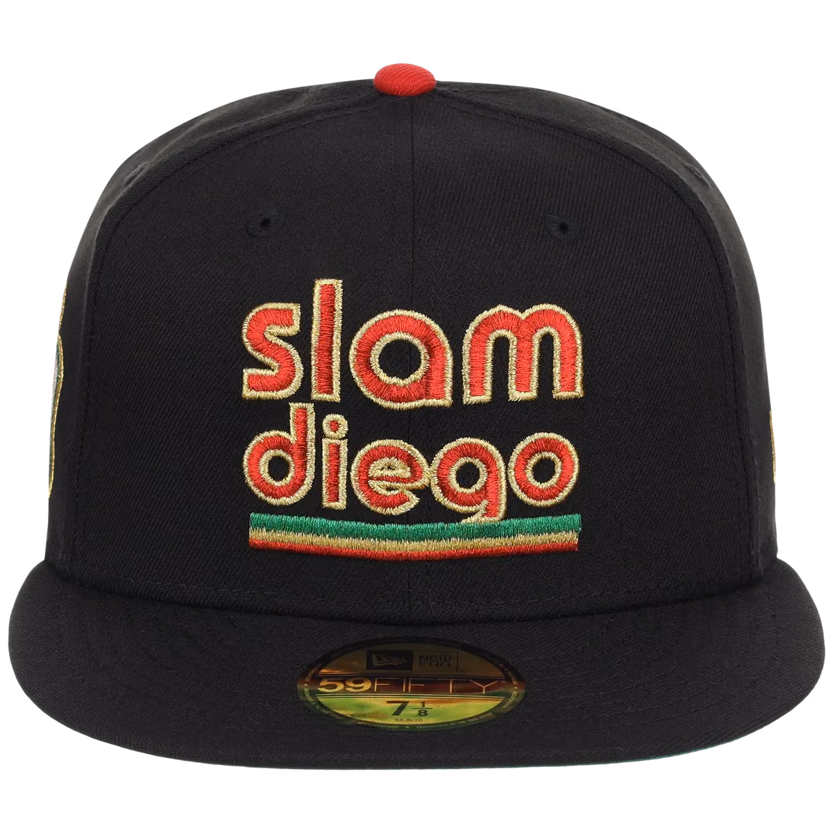 San Diego Padres San Diego Crown the City (Black/Black)New Era 59FIFTY detail view