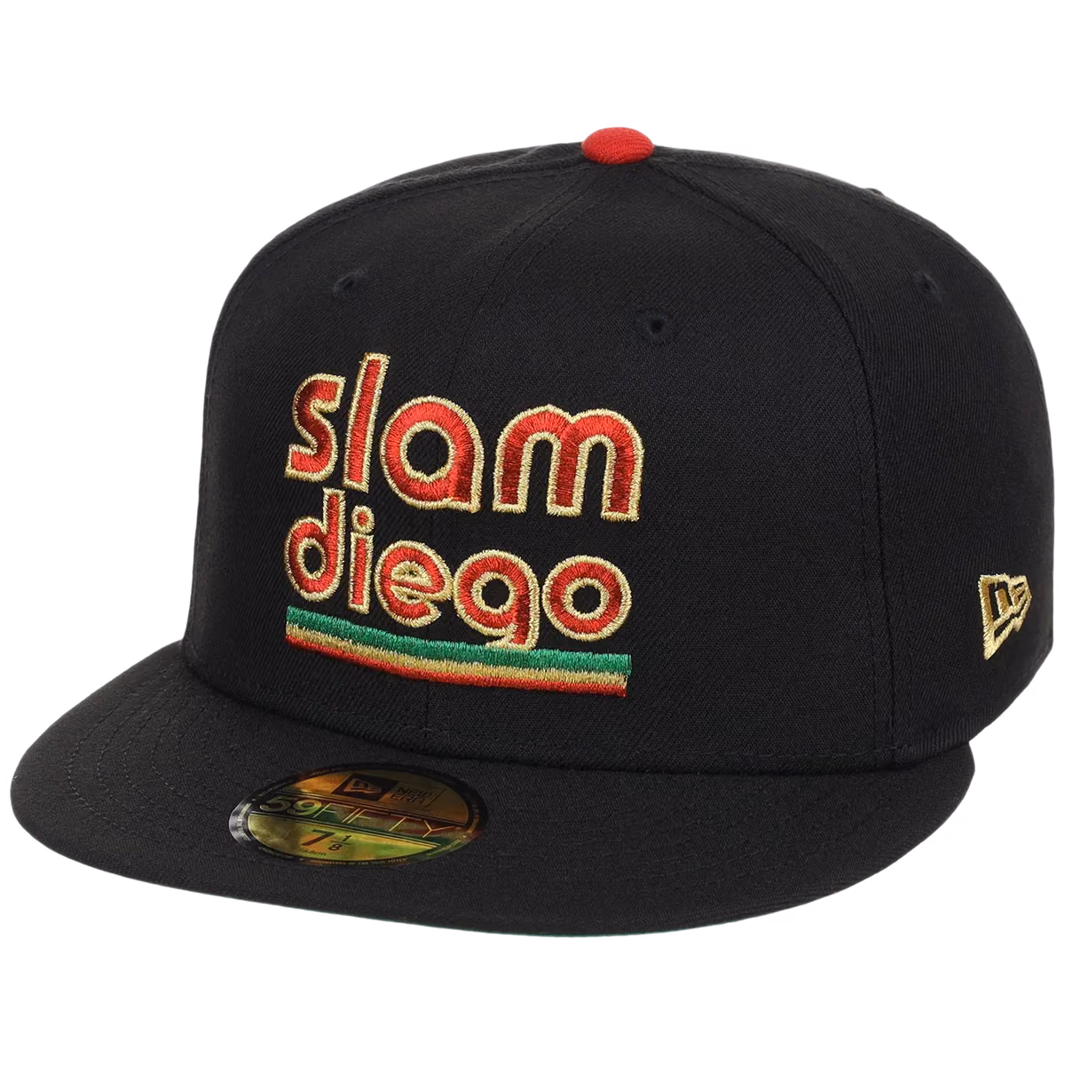San Diego Padres San Diego Crown the City (Black/Black)New Era 59FIFTY detail view