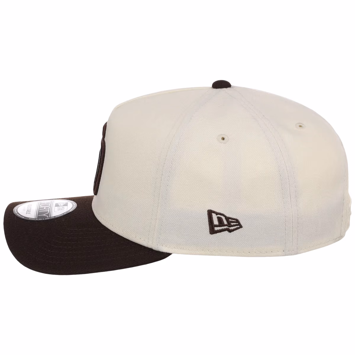 San Diego Padres MLB Chrome OTC New Era 9FORTY A-Frame detail view
