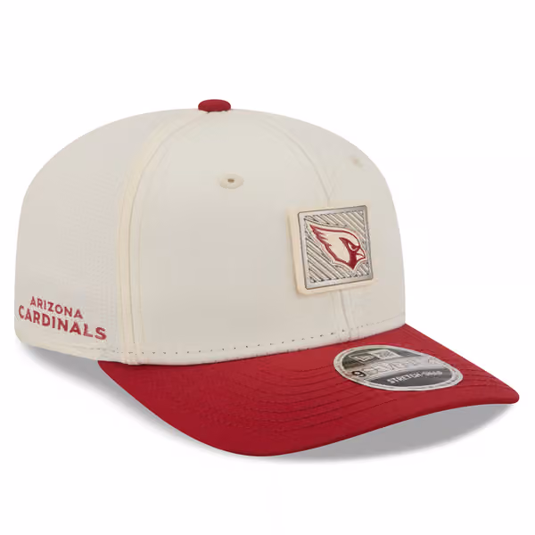 Arizona Cardinals 2026 NFL Training Camp 9SEVENTY Stretch-Snap Cap Cream/Red product photo