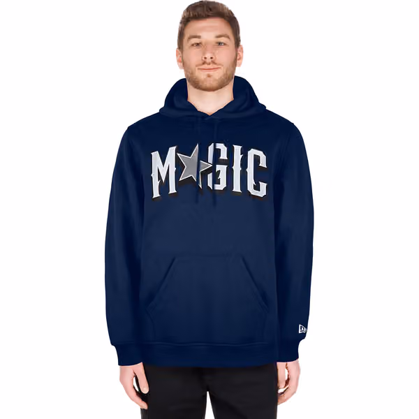 Orlando Magic 2024 NBA City Edition New Era Hoodie Navy view 1
