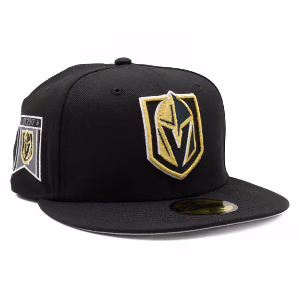 Vegas Golden Knights Est. 2017 New Era 59FIFTY Fitted NHL Cap Black product photo