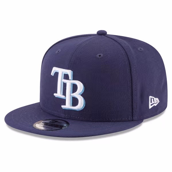 Tampa Bay Rays Basic Logo New Era 9FIFTY MLB Snapback Cap product photo