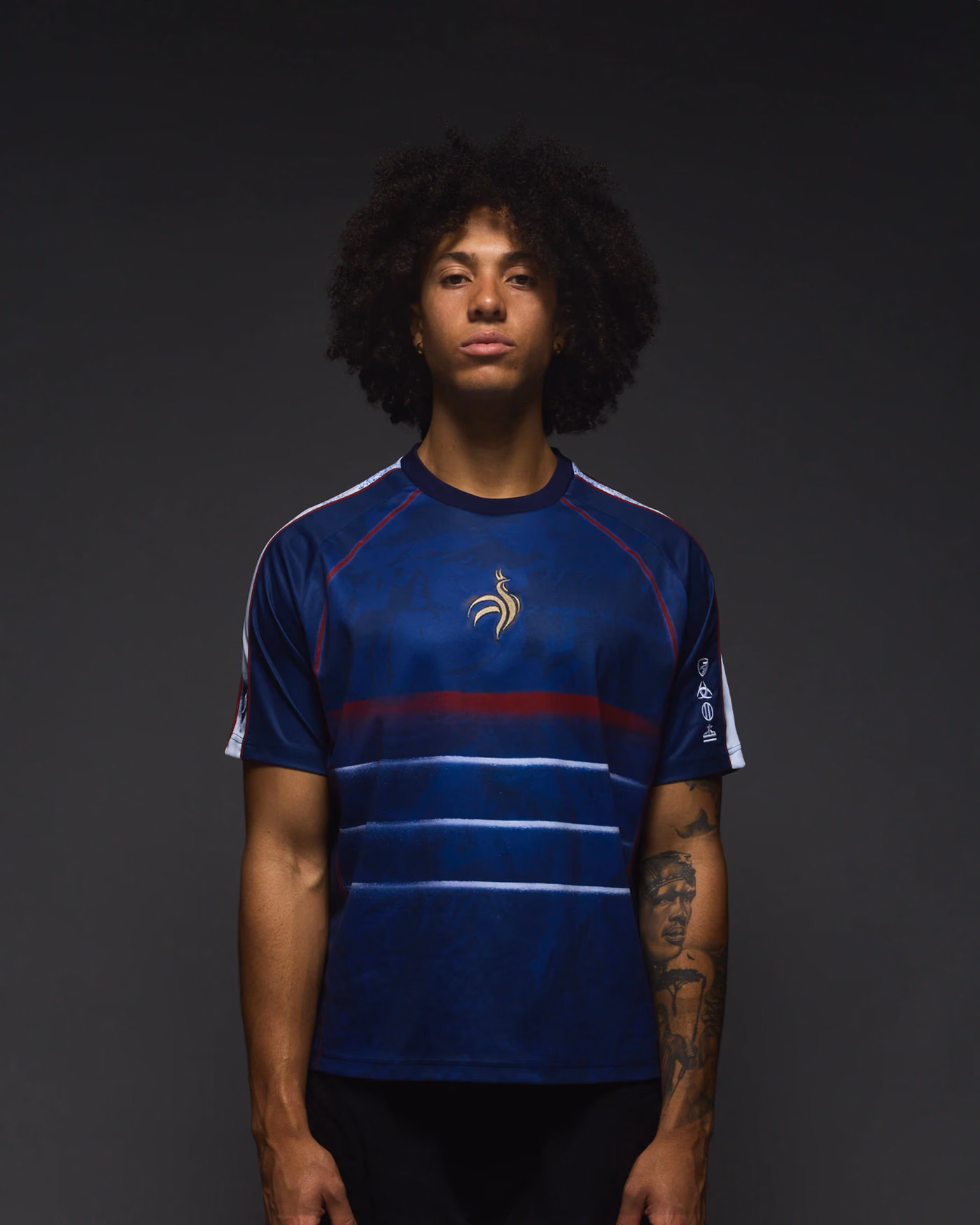 Jersevo Custom Personalized Zizou Retro Jersey front view