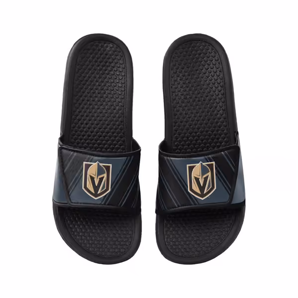Vegas Golden Knights Legacy Velcro NHL Sport Slides view 1