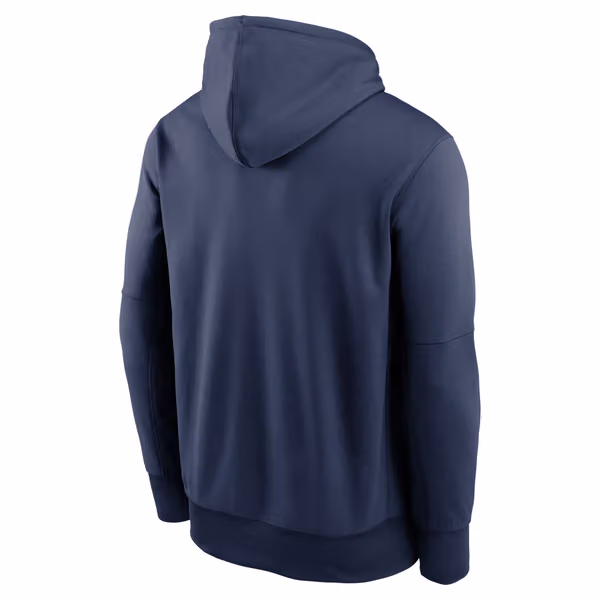 Boston Red Sox Wordmark Nike Therma Dri-FIT MLB Hoodie Navy view 2