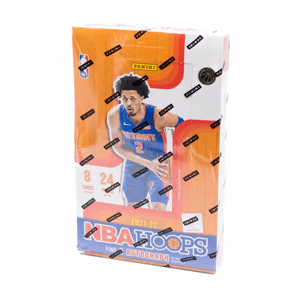 2021/22 Panini NBA Hoops Basketball Hobby Box NBA view 1
