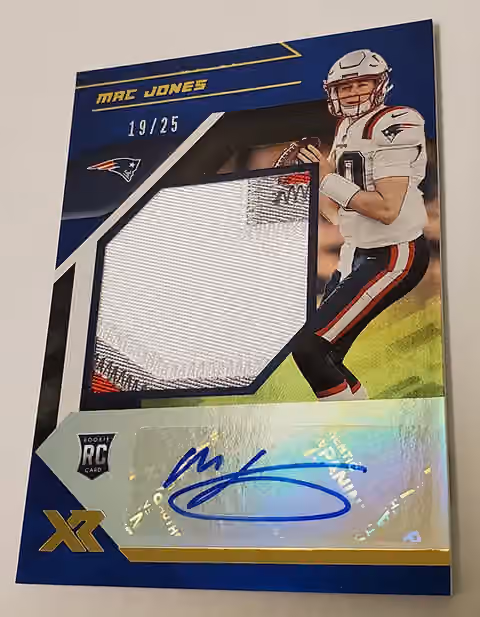 2021 Panini XR Football Hobby Box NFL view 2
